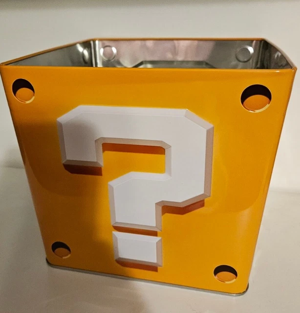 SUPER MARIO BROS Movie Popcorn Bucket Tin AMC Theaters Nintendo