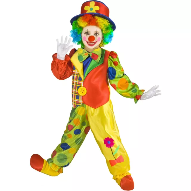 Costume Carnevale Travestimento Clown Pagliaccio Bambino Originale Ciao 61433