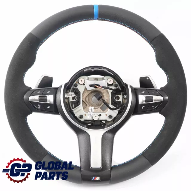 BMW X3 F25 X5 F15 NEW Black Leather /  Alcantara M Sport Steering Wheel Paddles