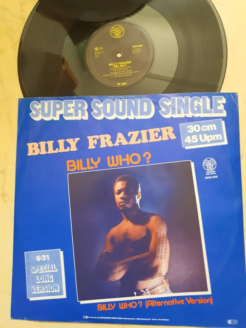 BILLY FRAZIER BILLY Who? /Alternative Version Maxi Single Vinyl 12