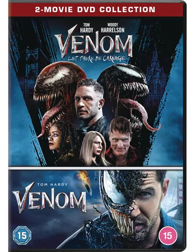 Venom/Venom: Let There Be Carnage DVD (2022) Tom Hardy, Fleischer (DIR) cert 15