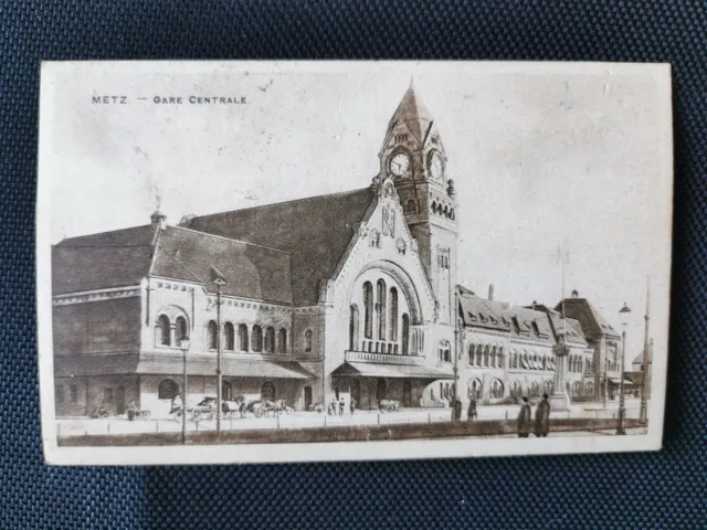 CPA 57 METZ - Central Station