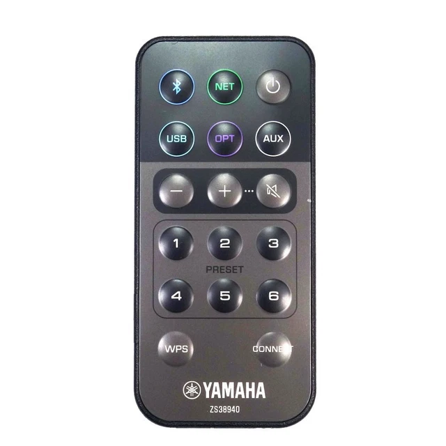 Télécommande Yamaha ZR11070 D'origine – Pièce Authentique Pour Enceinte Yamaha