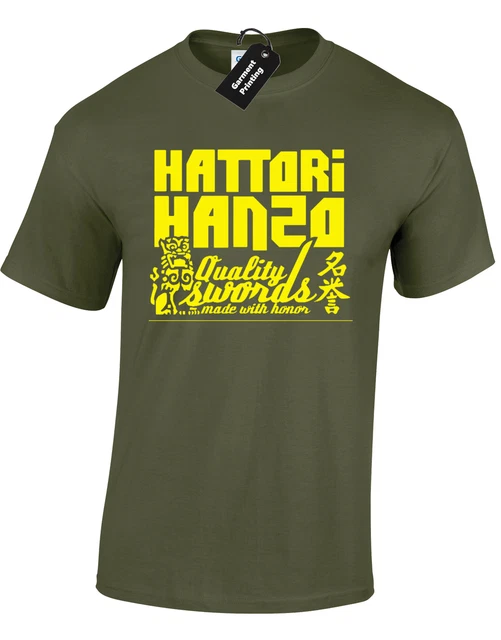Hattori Hanzo Mens T-Shirt Funny Retro Classic Kill Samurai Cool Design