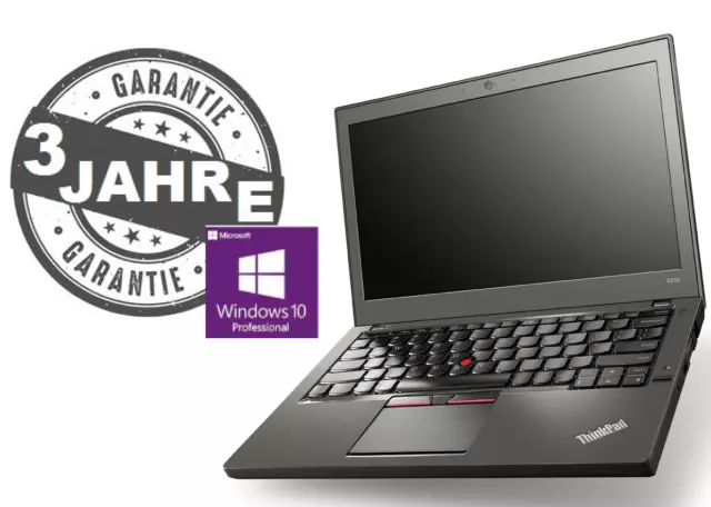 Lenovo ThinkPad X250 Core i5 -  8GB  -  180 GB SSD  _   3 Jahre Garantie_