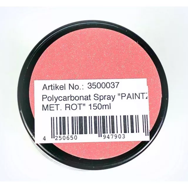 (46,60 EUR/l) Absima 3500037 Spray PAINTZ Metallic Rot 150ml