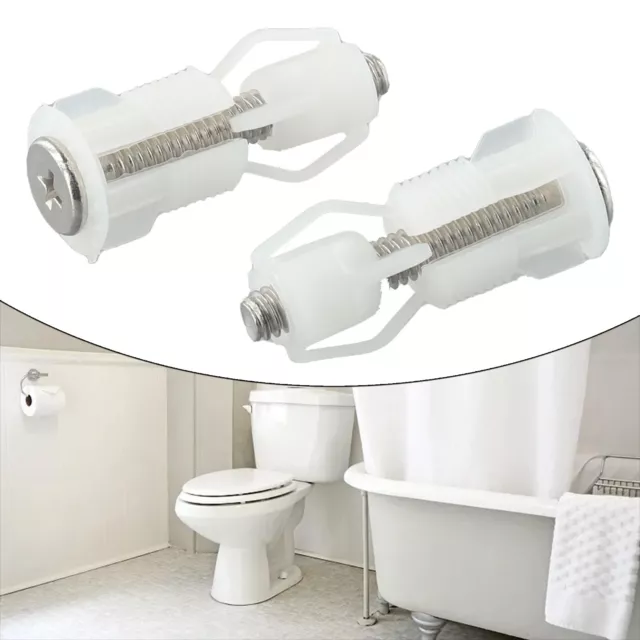 Kit de montage de siège de toilette durable avec vis en acier inoxydable type u