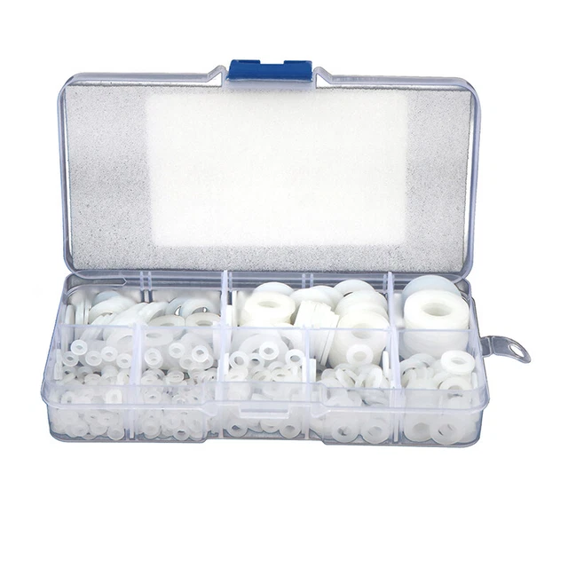 500 pz/scatola M2 M2,5 M3 M5 M6 M8 M10 kit guarnizioni distanziatore piatto lavatrice SC
