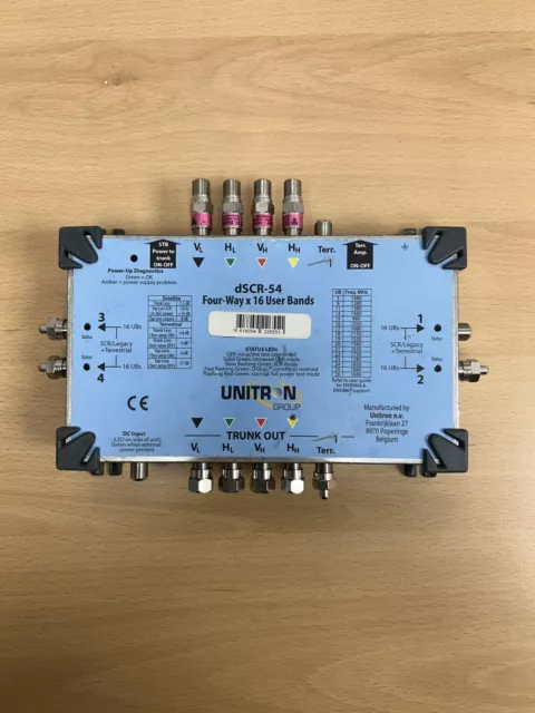 Unitron dSCR-54 SKY#15311 Four-Way x 16 User Bands