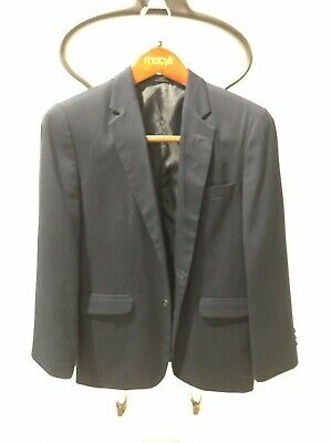 Navy Blue Van Heusen boys/mens Suit Jacket Size 18