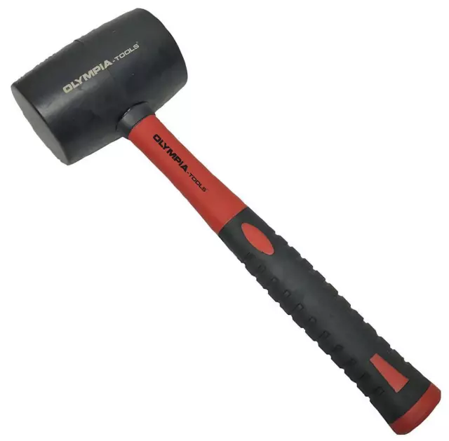 454G (455ml) Noir Maillet Fg Poignée,Poignée Type Fibre de Verre,He Pour OLYMPIA