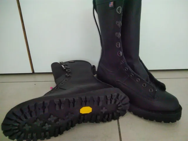 New! Danner Fort Lewis Boots women’s Size 7 10" hight. Botte neuve 39 Noire 2