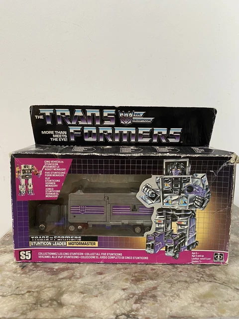 Robot Quartz Type Gobots Transformers G1 - AVI France - Complet En Boîte - RARE MIB