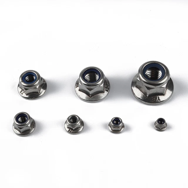 120 Pcs Flanscheinsatzmutter Kontermutter Für Metallflansch