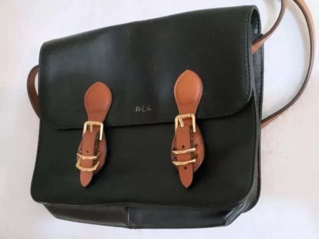 Lauren ralph lauren dowell outlet camera leather crossbody bag