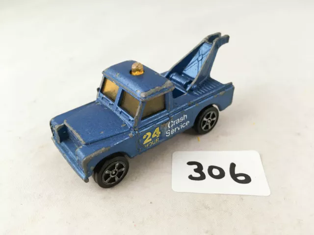 Corgi Juniors 31 Land Rover Breakdown Wrecker Truck 24Hour Crash Service Diecast