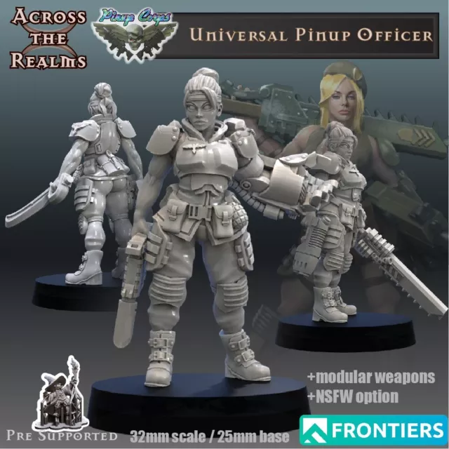 Imperial  Universal Pin-up Officer Jungle Fighters Across the Realms