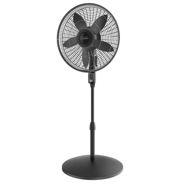 18" Stand Oscillating Fan Black