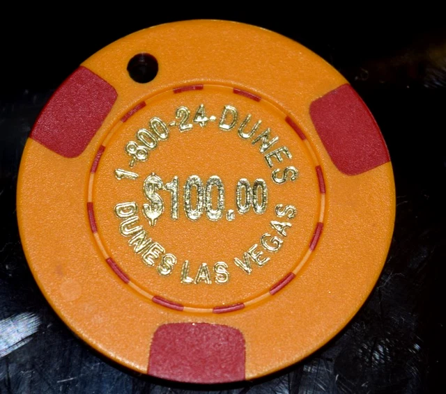 1979 DUNES CASINO Las Vegas, Nevada $1 Gaming Token by
