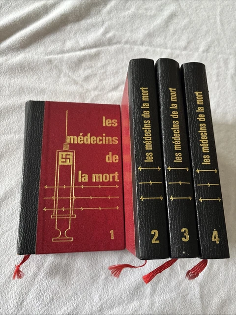 Lot 4 Tomes "Les Médecins De La Mort" - Nazisme Et Seconde Guerre Mondiale - Militaria