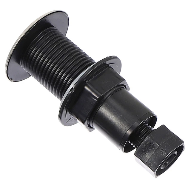 Interruptor de aire de cocina interruptor de aire bañera de acero inoxidable interruptor de baño negro plástico