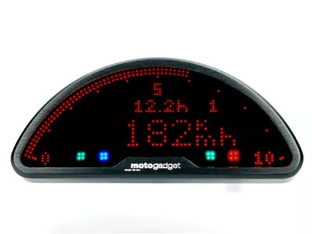 Motogadget 'Motoscope Pro' speedometer & digital gauges. Custom / bobber / chop