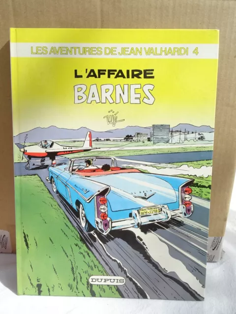 BD Les Aventures de Jean Valhardi - L'affaire Barnes - 1982