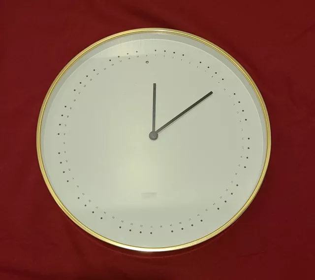 IKEA PANORERA WALL Clock, Design by Imma Bermudez, 9 1/2 diameter $19.00 -  PicClick