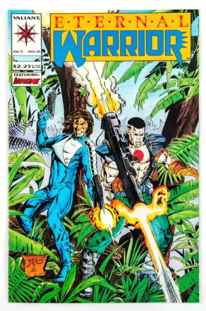 Eternal Warrior #15 (1993 Valiant) Bloodshot Appearance! Unread issue! NM