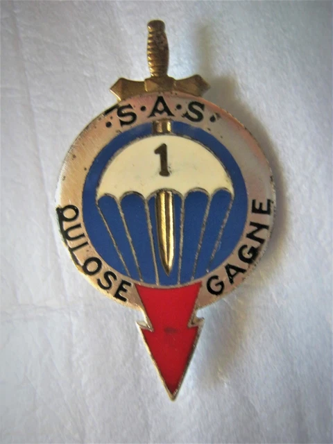 INSIGNE MILITAIRE TROUPES DE MARINE : " 16°B.I.Ma " Drago Paris G1724 2