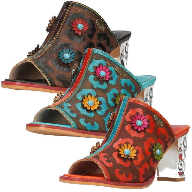 Laura Vita Mule Ledao 03 Chaussures Femmes Sabots Talon