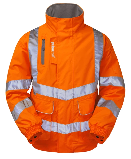 PULSAR PR496 Rail Spec Giacca Bomber Imbottita Arancione Maschio 2XL
