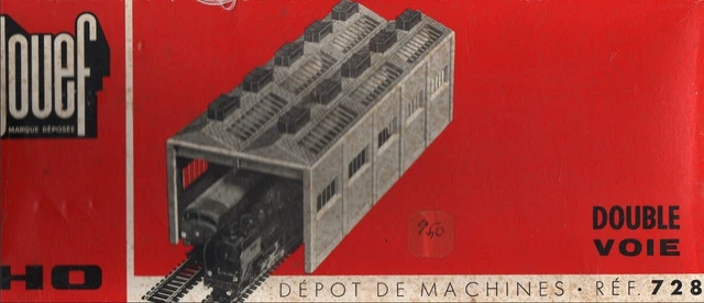 Y1104 JOUEF 1290 maquette train Ho 1:87 menuiserie hangar carpentry assemblé EUR 74,99 - FR