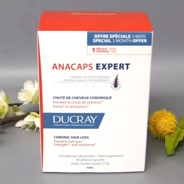 Ducray Anacaps Expert for Chronic Hair Loss 90 caps Exp 03/2025