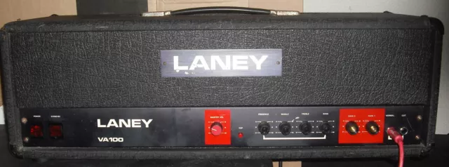 Laney VA100 100w vintage valve amplifier tube amp head EL34 VA 100 rare