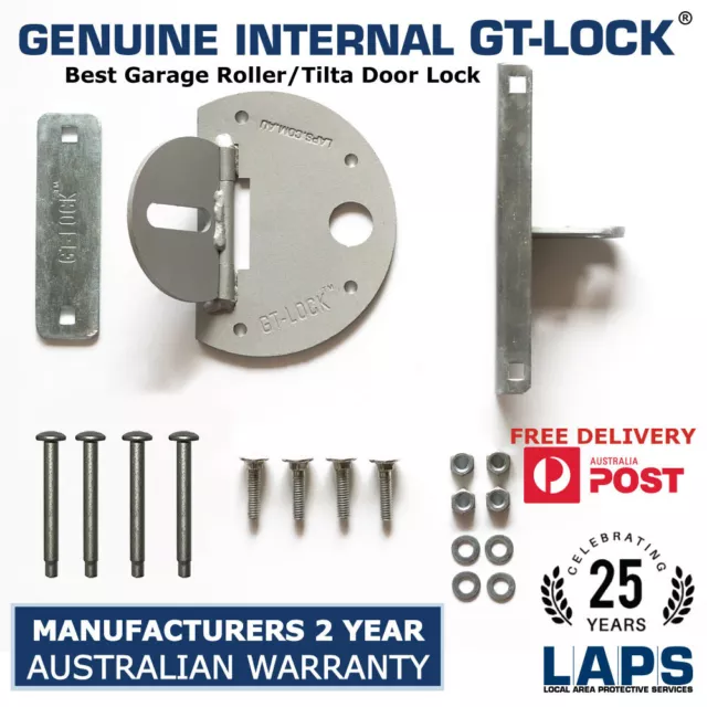 Garage Door Anchor GT LOCK High Security Lock Internal with FastDrive Anchors!