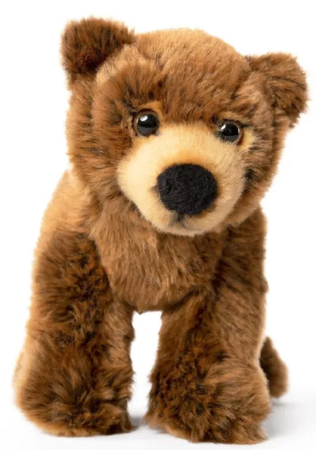 Living Nature Grizzlybär - An706 Browm Wild Kuschelig Niedlicher Teddy Plüsch Weich