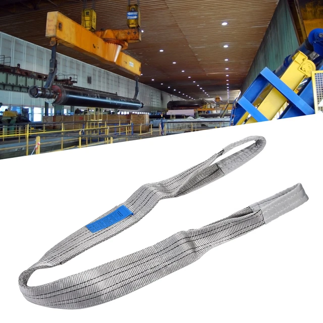 Lifting Sling Flat Hoist Webbing 4T PES Thickened Strap 2 Meters