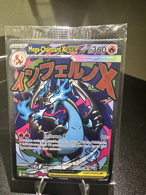 MEGA CHARIZARD X ex 023 & Oricorio ex 024 Promo SEALED - **SPANISH ...