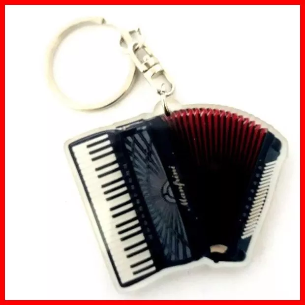 ACCORDEON PORTE CLE! Collection Instrument Music Traditionnel Musette Jazz piano