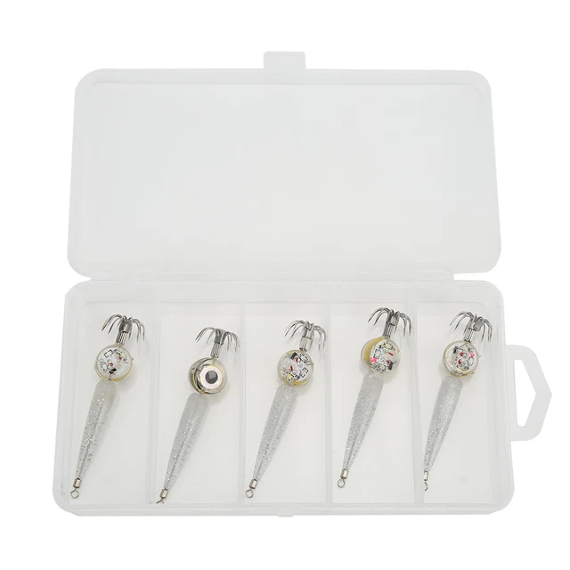 Esca Finta Per Polpo E Calamari 15.3cm/60g | Esca Da Pesca In Mare E Acqua Dolce - Foto 12