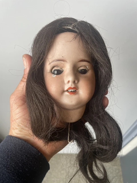 Poupée ancienne tete porcelaine SFBJ TAILLE 3 dlc bru jumeau