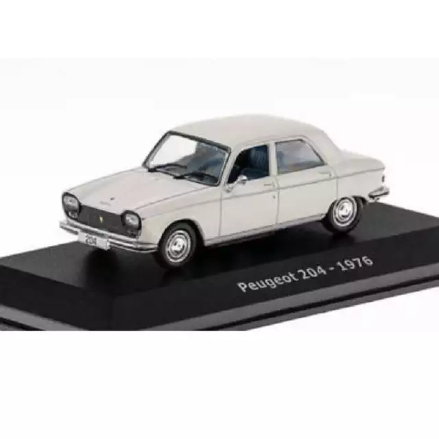 Peugeot 204 1976 1:43 Atlas Diecast