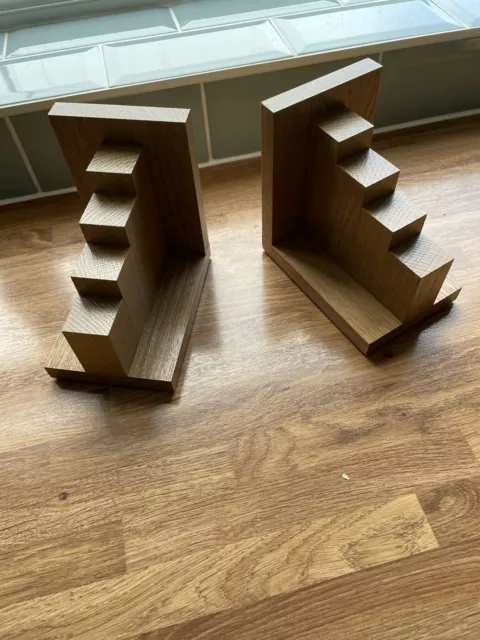 Oak Book Ends