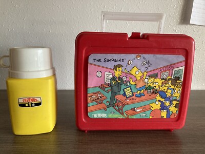 bart simpson lunch box