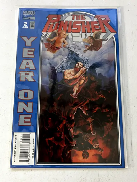 Marvel Comics The Punisher Comic Year One Vol.1 #2 Jan 1995 | Combined Shipping