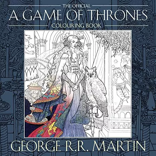 The Official A Game of Thrones Colouring Book by Martin, George R.R. Book The