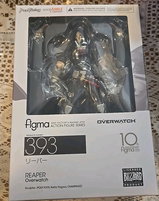 FIGMA #393 - Overwatch Reaper Max Factory Action Figure *NEW FIGMA #393 - Overwatch Reaper Max Factory Action Figure *NEW