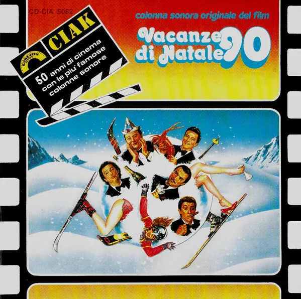 CD VARIOUS "VACANZE DI NATALE 90" Colonna Sonora Originale Del Film 1991 Cinevox
