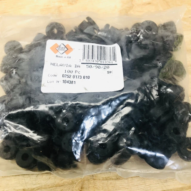 (100)Pc SES STERLING CABLE WIRE GROMMET 02520173010